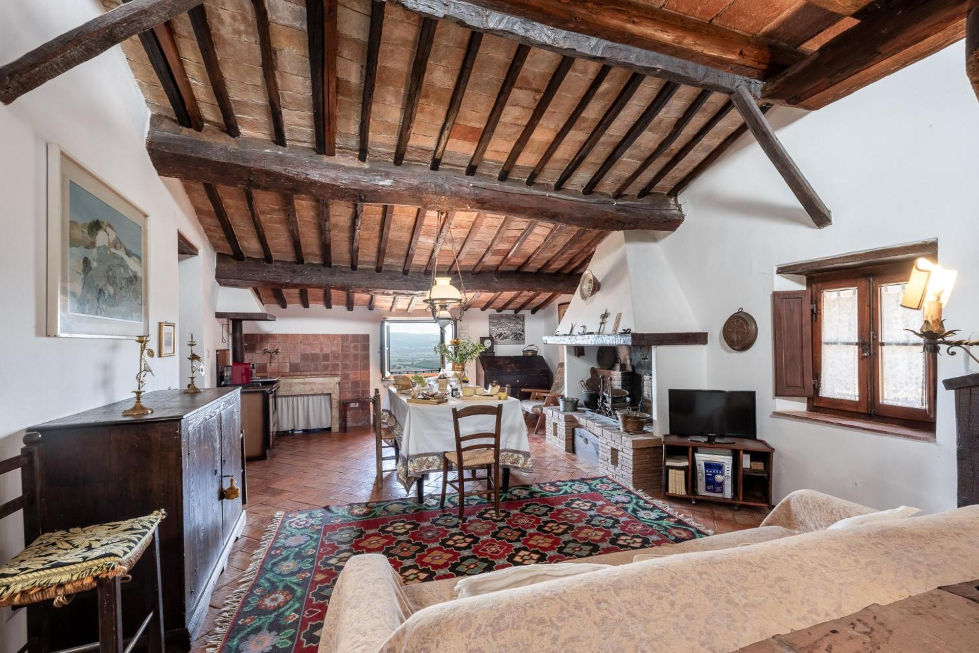 Appartamento Artistica Pienza - Breathtaking Val D'Orcia View Esterno foto