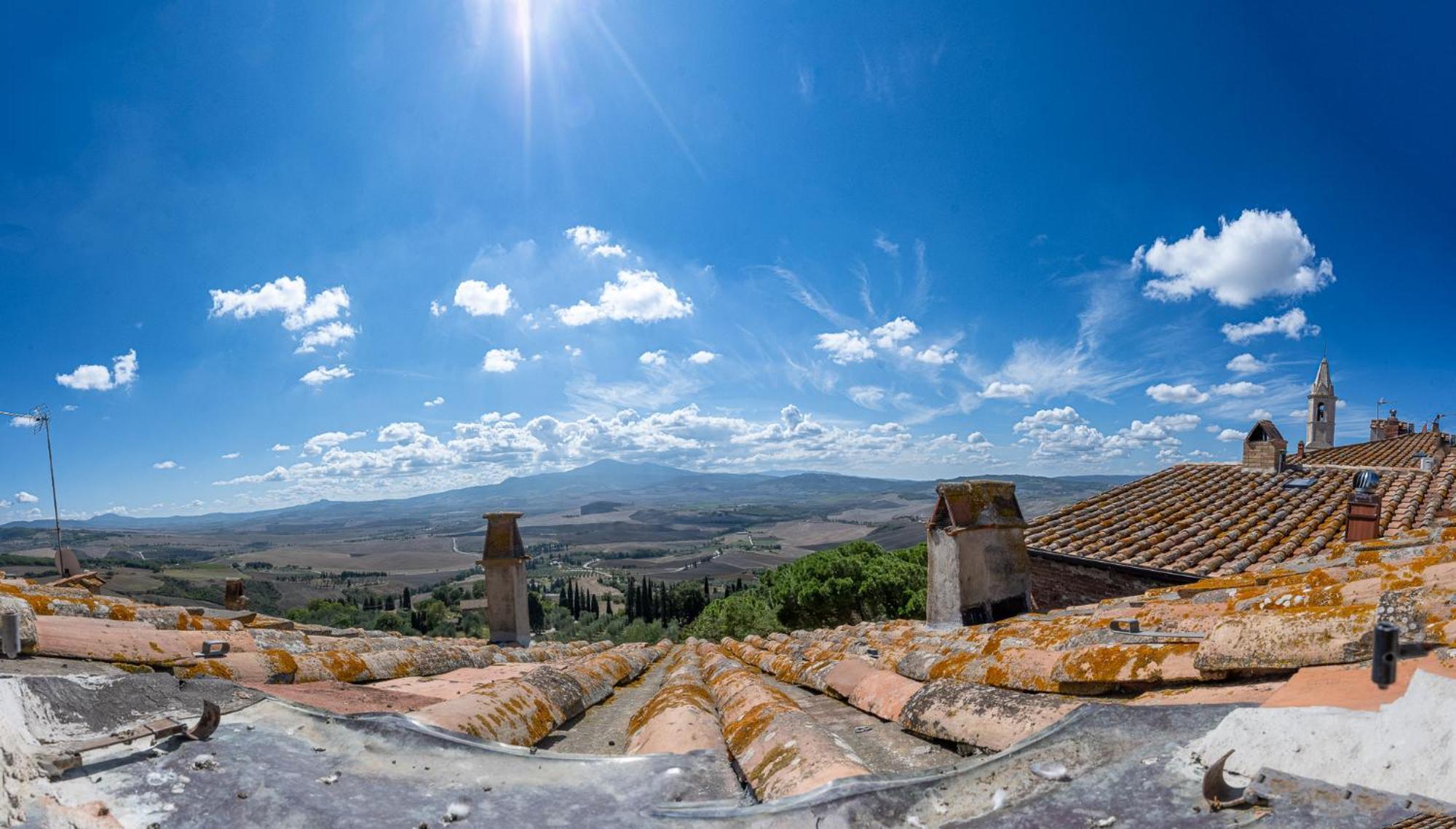 Appartamento Artistica Pienza - Breathtaking Val D'Orcia View Esterno foto