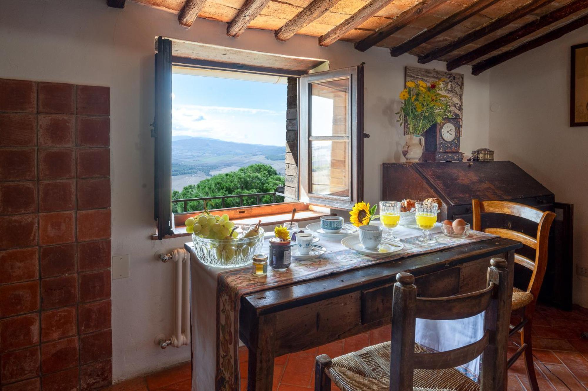 Appartamento Artistica Pienza - Breathtaking Val D'Orcia View Esterno foto