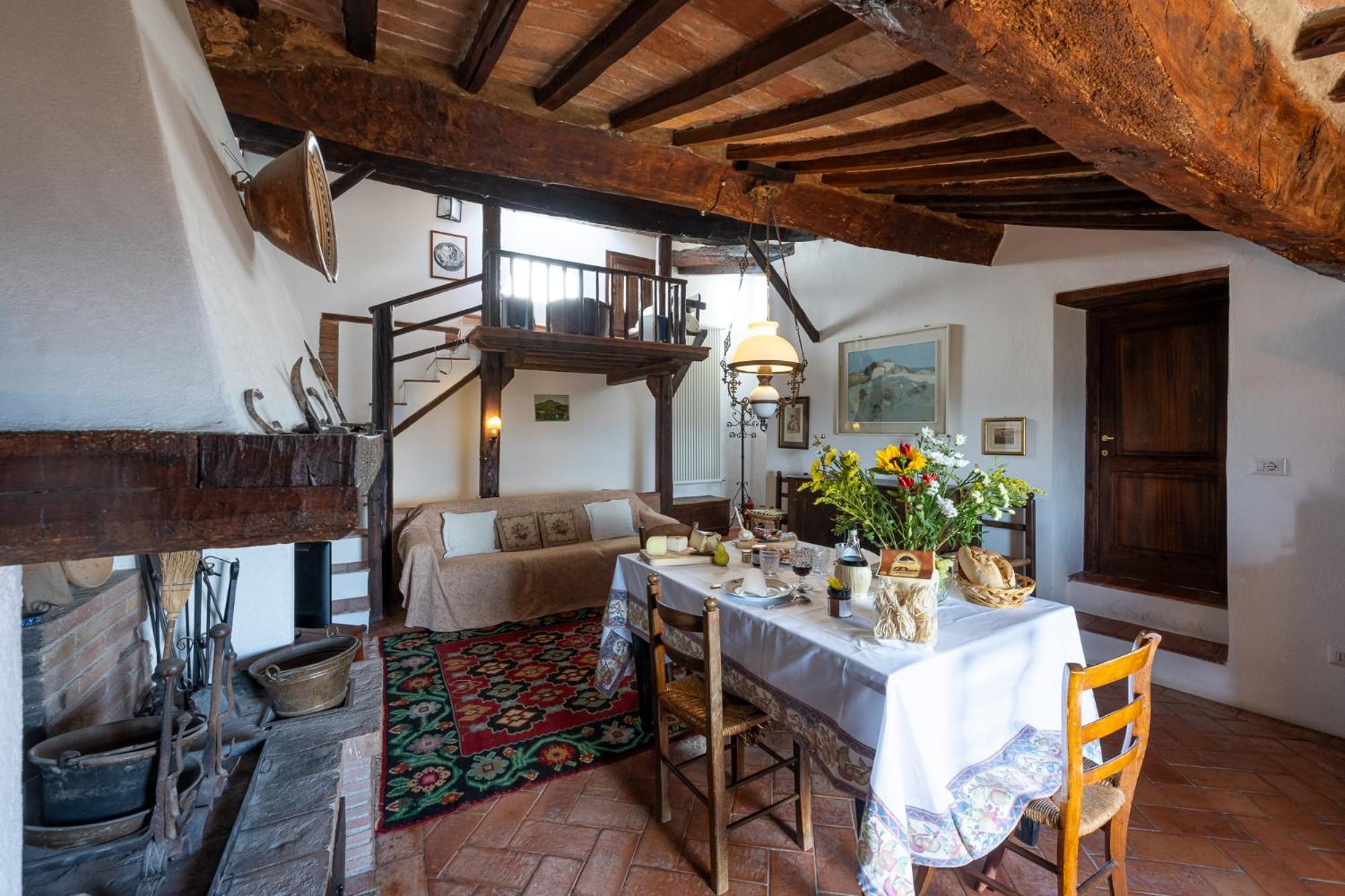 Appartamento Artistica Pienza - Breathtaking Val D'Orcia View Esterno foto