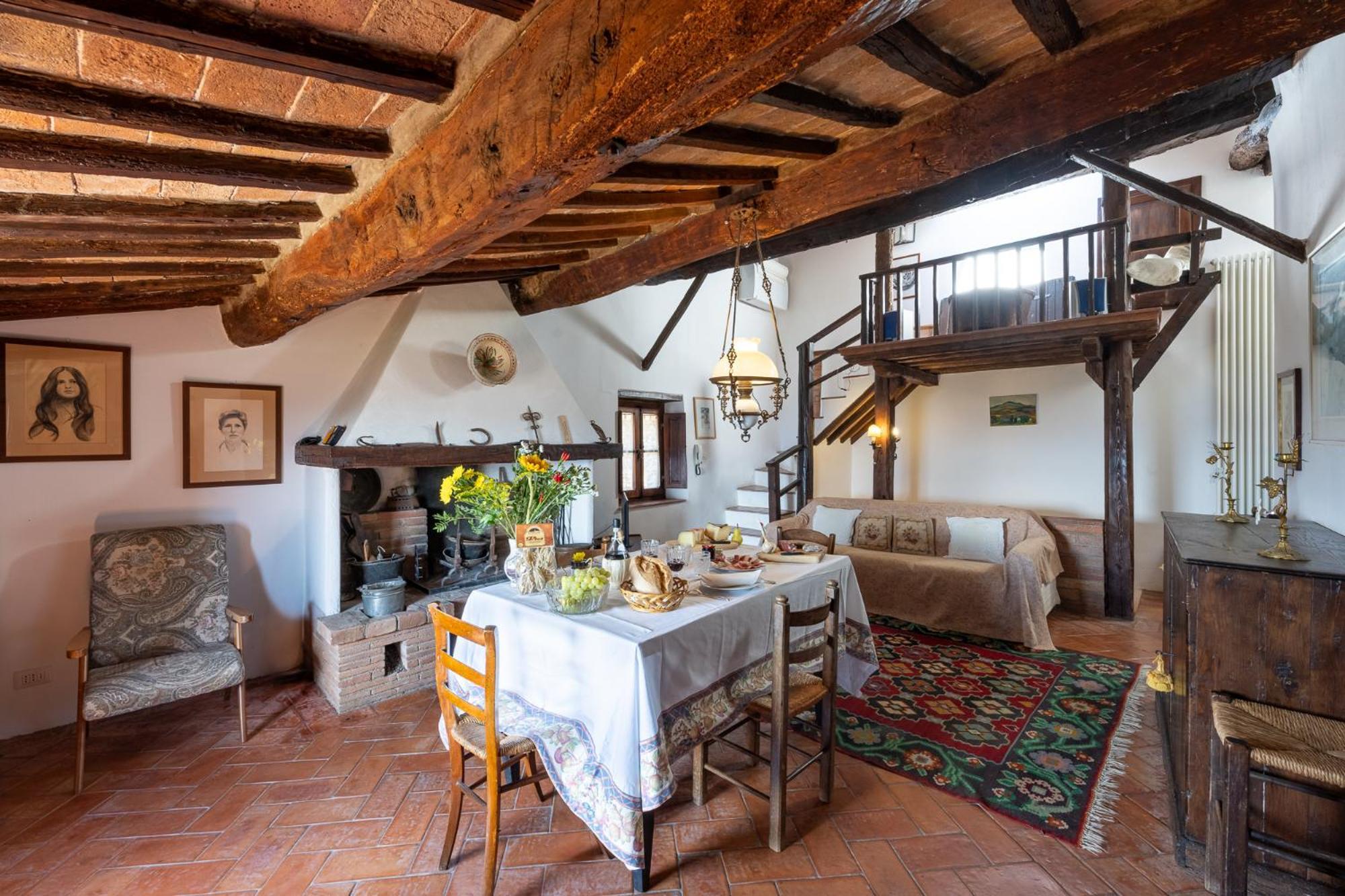 Appartamento Artistica Pienza - Breathtaking Val D'Orcia View Esterno foto