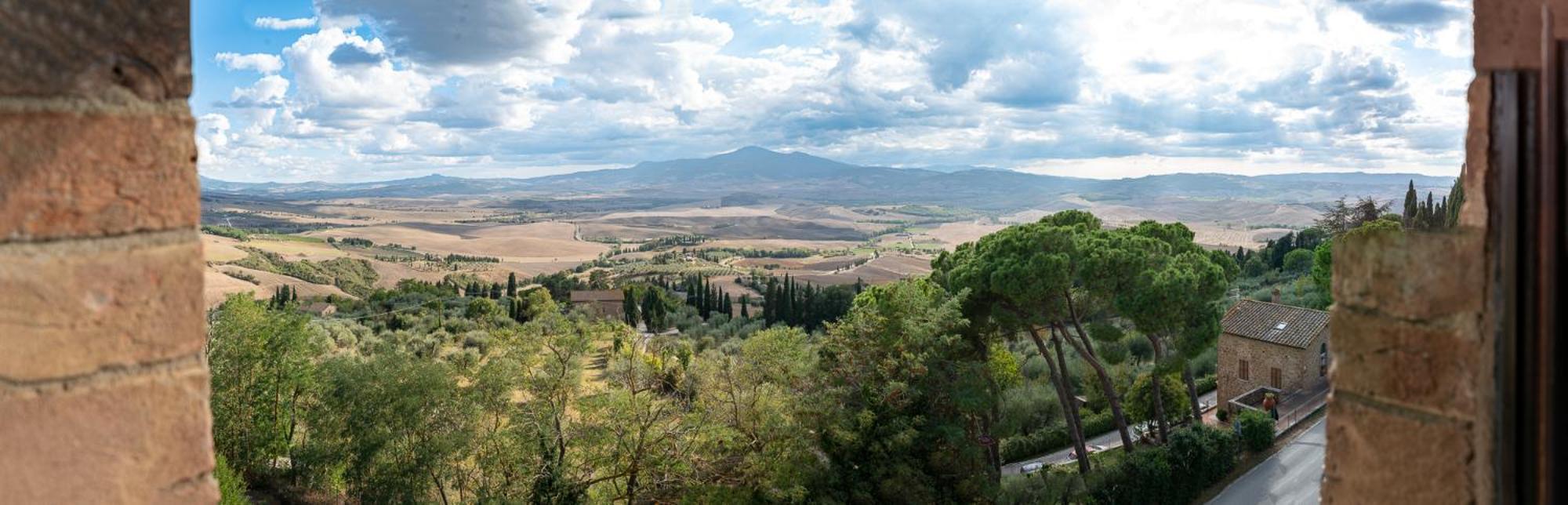 Appartamento Artistica Pienza - Breathtaking Val D'Orcia View Esterno foto