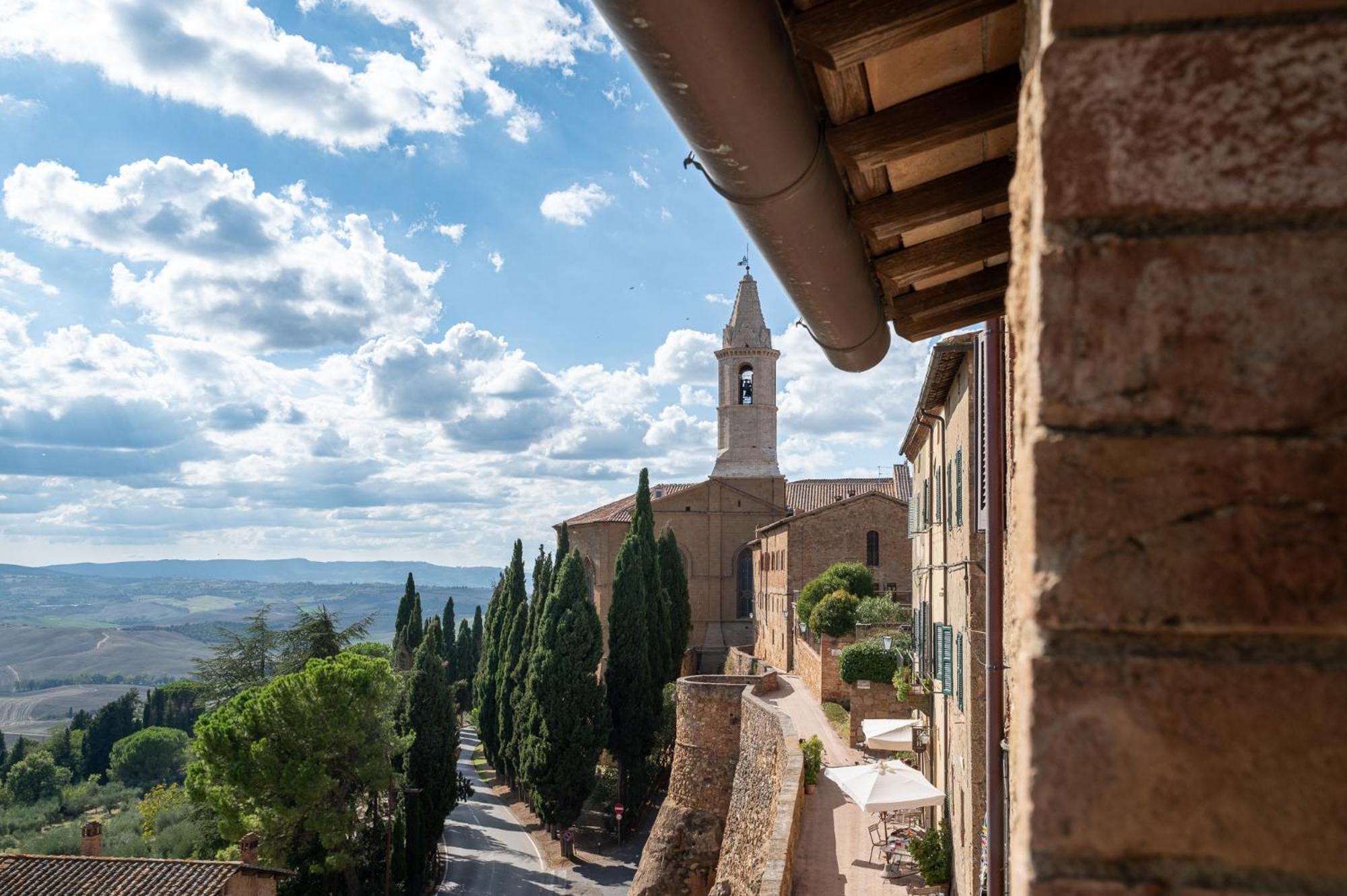 Appartamento Artistica Pienza - Breathtaking Val D'Orcia View Esterno foto